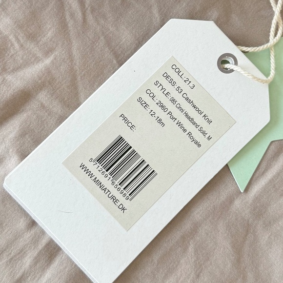 Mini A Ture Merino Wool Baby Crown (12-18M) - Picture 4 of 7